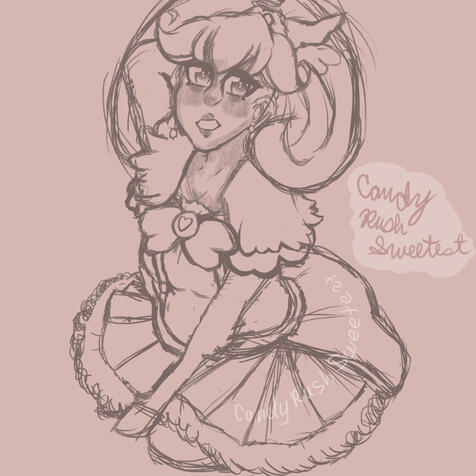 Glitter/Cure Peace (dynamic full-body))